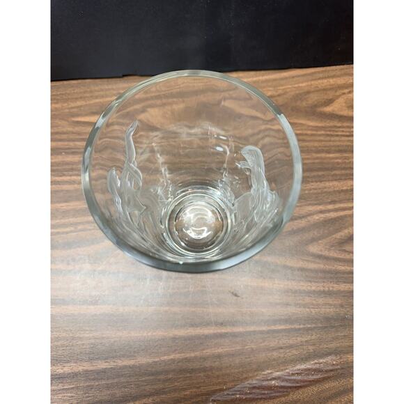 Vintage Verlys Crystal Glass Vase Raised Seasons SPRING Signed Carl Schmitz 1940 - Picture 5 of 13